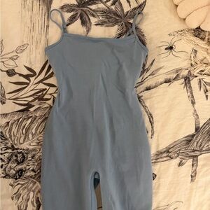 SKIMS Soft Blue Kids Bodysuit